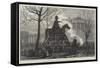 Moving the Wellington Statue, Hyde Park Corner-null-Framed Stretched Canvas