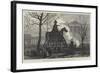 Moving the Wellington Statue, Hyde Park Corner-null-Framed Giclee Print