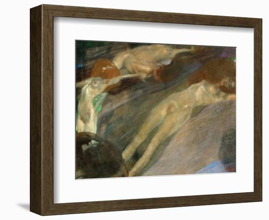 Moving Water, 1898-Gustav Klimt-Framed Giclee Print