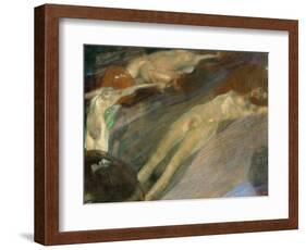 Moving Water, 1898-Gustav Klimt-Framed Giclee Print