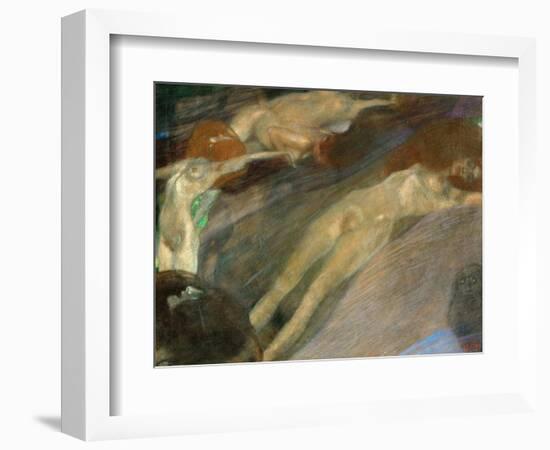 Moving Water, 1898-Gustav Klimt-Framed Giclee Print