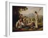 Mowers Resting, 1819-Joseph Anton Rhomberg-Framed Giclee Print