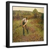 Mowing Bracken, 1903-Henry Herbert La Thangue-Framed Giclee Print