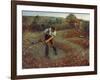 Mowing Bracken, C1903-Henry Herbert La Thangue-Framed Giclee Print