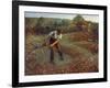 Mowing Bracken, C1903-Henry Herbert La Thangue-Framed Giclee Print