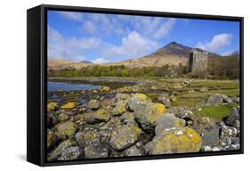 Moy Castle, Lochbuie, Isle of Mull, Inner Hebrides, Argyll and Bute, Scotland, United Kingdom-Gary Cook-Framed Stretched Canvas