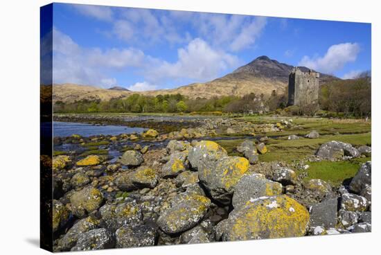 Moy Castle, Lochbuie, Isle of Mull, Inner Hebrides, Argyll and Bute, Scotland, United Kingdom-Gary Cook-Stretched Canvas