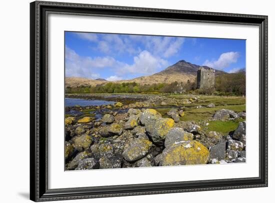 Moy Castle, Lochbuie, Isle of Mull, Inner Hebrides, Argyll and Bute, Scotland, United Kingdom-Gary Cook-Framed Photographic Print