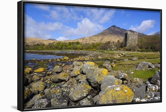 Moy Castle, Lochbuie, Isle of Mull, Inner Hebrides, Argyll and Bute, Scotland, United Kingdom-Gary Cook-Framed Photographic Print