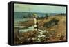 Moyes Bay, Beaumaris, Victoria-Frederick McCubbin-Framed Stretched Canvas