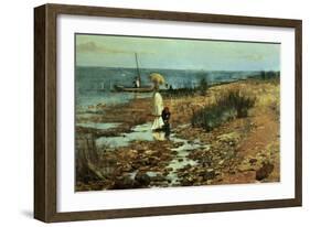 Moyes Bay, Beaumaris, Victoria-Frederick McCubbin-Framed Giclee Print