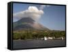 Moyogalpa Port and Conception Volcano, Ometepe Island, Nicaragua, Central America-G Richardson-Framed Stretched Canvas