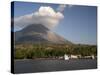 Moyogalpa Port and Conception Volcano, Ometepe Island, Nicaragua, Central America-G Richardson-Stretched Canvas