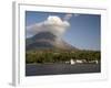 Moyogalpa Port and Conception Volcano, Ometepe Island, Nicaragua, Central America-G Richardson-Framed Photographic Print