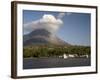 Moyogalpa Port and Conception Volcano, Ometepe Island, Nicaragua, Central America-G Richardson-Framed Photographic Print