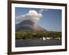 Moyogalpa Port and Conception Volcano, Ometepe Island, Nicaragua, Central America-G Richardson-Framed Photographic Print