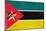 Mozambique Flag Design with Wood Patterning - Flags of the World Series-Philippe Hugonnard-Mounted Art Print