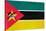 Mozambique Flag Design with Wood Patterning - Flags of the World Series-Philippe Hugonnard-Stretched Canvas