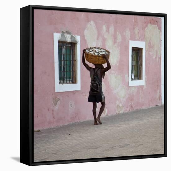 Mozambique, Ihla De Moçambique, Stone Town-Niels Van Gijn-Framed Stretched Canvas