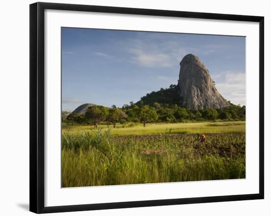 Mozambique, Near Nampula; the Stunning Landscape of Northern Mozambique Early in the Morning-Niels Van Gijn-Framed Photographic Print