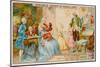 Mozart and His Sister Marianne with the Empress Maria Theresa-null-Mounted Giclee Print