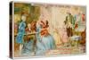 Mozart and His Sister Marianne with the Empress Maria Theresa-null-Stretched Canvas