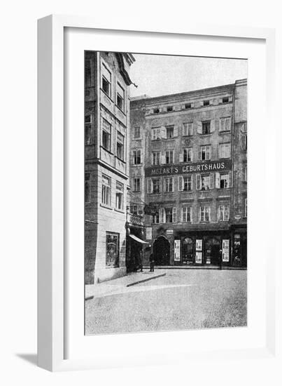 Mozart Birthplace Photo-null-Framed Art Print