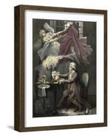 Mozart Composes Act 1 of the Opera Don Giovanni, C19th-Theodor Mintrop-Framed Giclee Print