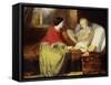 Mozart Composes His Requiem, C19th-William James Grant-Framed Stretched Canvas
