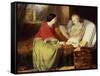 Mozart Composes His Requiem, C19th-William James Grant-Framed Stretched Canvas