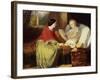 Mozart Composes His Requiem, C19th-William James Grant-Framed Giclee Print