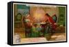 Mozart Composes the Overture to Don Giovanni in One Night-null-Framed Stretched Canvas