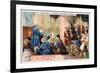 Mozart Listening to Allegri's Miserere, 1771-null-Framed Giclee Print