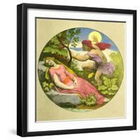 MOZART - MAGIC FLUTE-Moritz Ludwig von Schwind-Framed Giclee Print