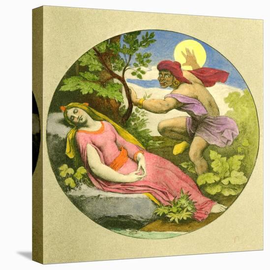 MOZART - MAGIC FLUTE-Moritz Ludwig von Schwind-Stretched Canvas