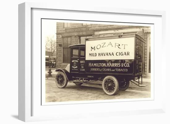 Mozart Mild Havana Cigar Truck-null-Framed Art Print