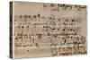 Mozart: Motet Manuscript-Wolfgang Amadeus Mozart-Stretched Canvas