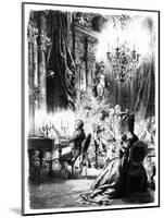 Mozart Performs for Kaiser Josef II C.1780-null-Mounted Art Print
