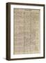 Mozart's Entry in the Baptismal Register, 1756-Austrian School-Framed Giclee Print