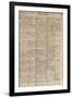 Mozart's Entry in the Baptismal Register, 1756-Austrian School-Framed Giclee Print