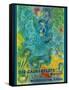 Mozart’s The Magic Flute (Die Zauberflöte) Vintage Metropolitan Opera Poster, 1966-Marc Chagall-Framed Stretched Canvas