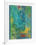 Mozart’s The Magic Flute - Metropolitan Opera - Vintage Opera Poster 1966-Marc Chagall-Framed Art Print