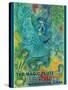 Mozart’s The Magic Flute - Metropolitan Opera - Vintage Opera Poster 1966-Marc Chagall-Stretched Canvas
