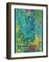 Mozart’s The Magic Flute - Metropolitan Opera - Vintage Opera Poster 1966-Marc Chagall-Framed Art Print