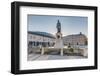 Mozart Statue on Mozart Square (Mozartplatz) at Salzburg, Austri-Anibal Trejo-Framed Photographic Print