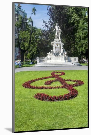 Mozart Statue, Vienna, Austria-Jim Engelbrecht-Mounted Photographic Print