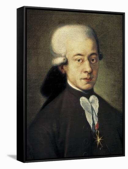 Mozart, Wolfgang Amadeus (1756-1791)-null-Framed Stretched Canvas