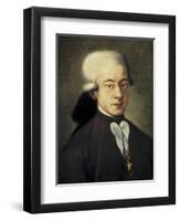 Mozart, Wolfgang Amadeus (1756-1791)-null-Framed Art Print