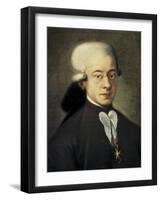 Mozart, Wolfgang Amadeus (1756-1791)-null-Framed Art Print