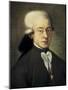 Mozart, Wolfgang Amadeus (1756-1791)-null-Mounted Art Print